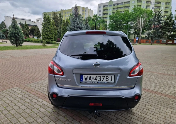 Nissan Qashqai+2 cena 37900 przebieg: 178396, rok produkcji 2010 z Warszawa małe 352